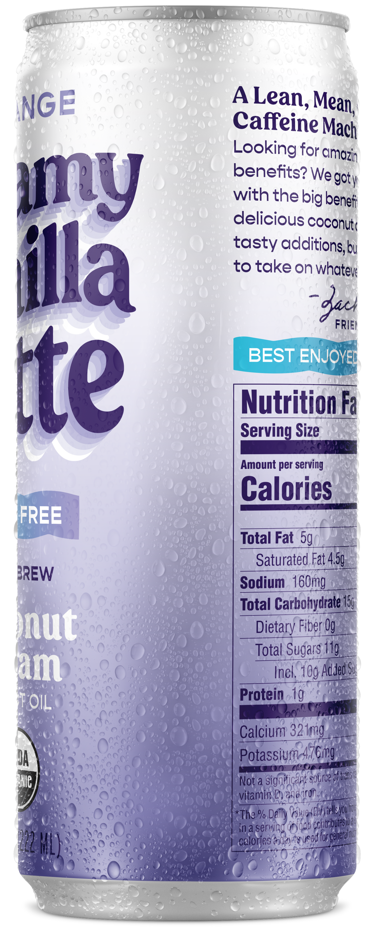 Creamy Vanilla Latte - 12 Pack