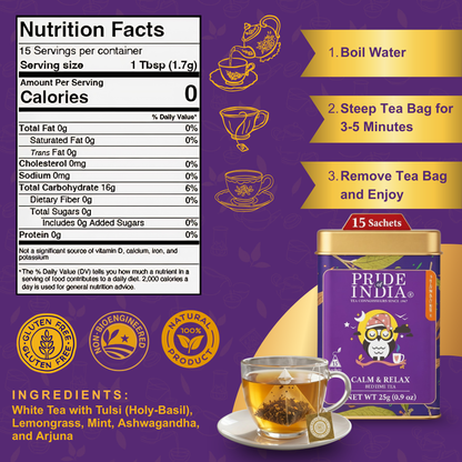 Calm & Relax - Bedtime Tea Bags