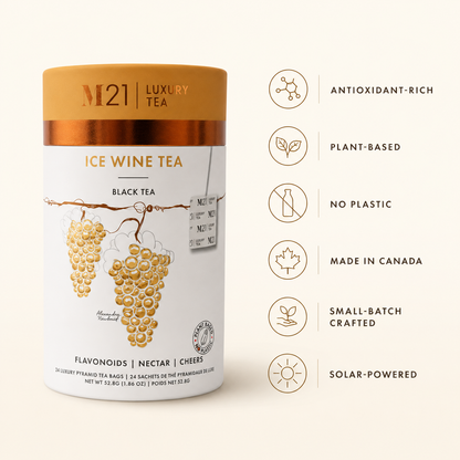 Ice Wine Luxury Black Tea - 24ct Canister