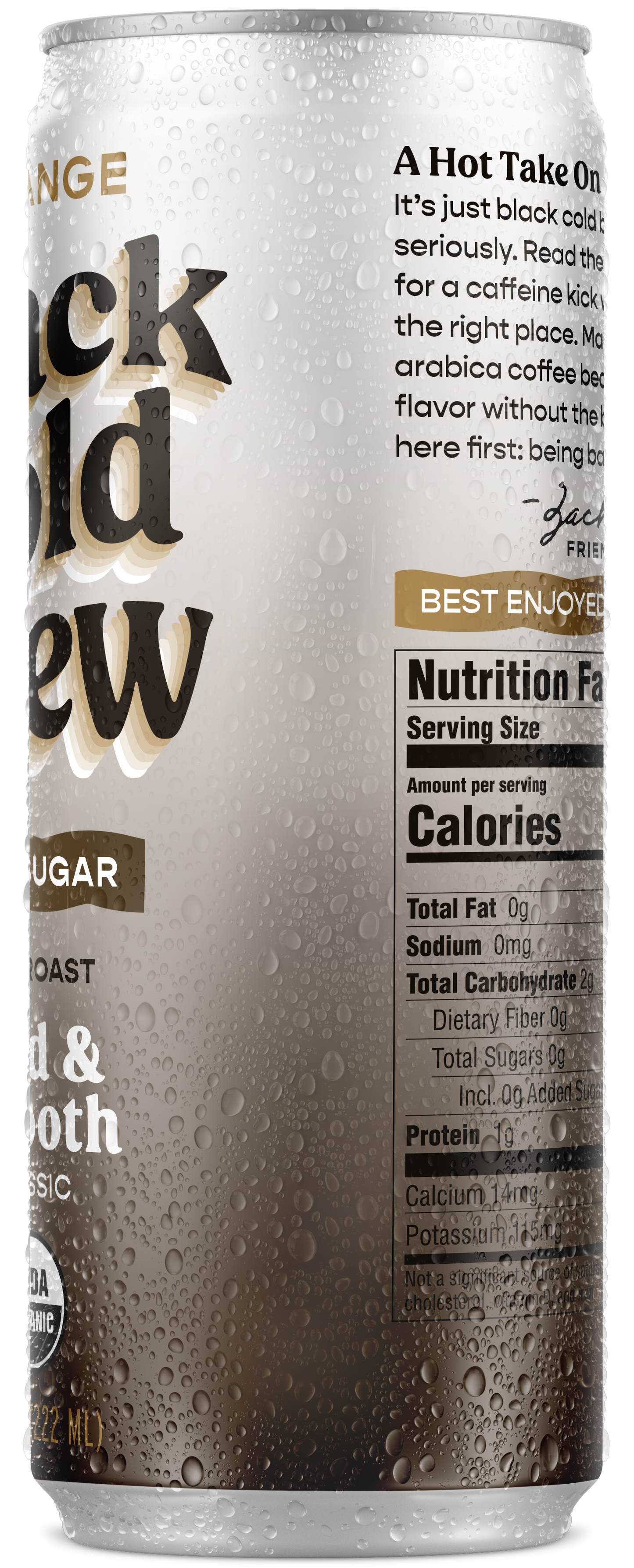 Black Cold Brew - 12- Pack
