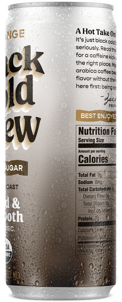 Black Cold Brew - 12- Pack