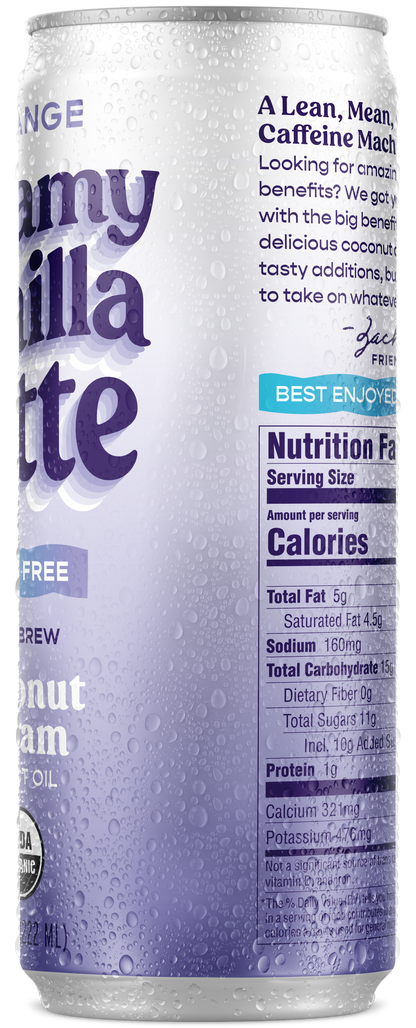 Creamy Vanilla Latte - 12 Pack